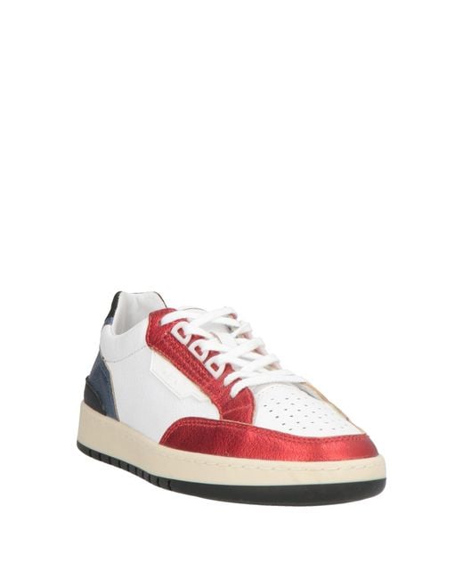 Date Pink Sneakers Leather
