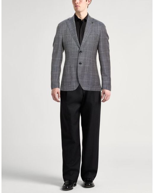 Paoloni Gray Blazers for men