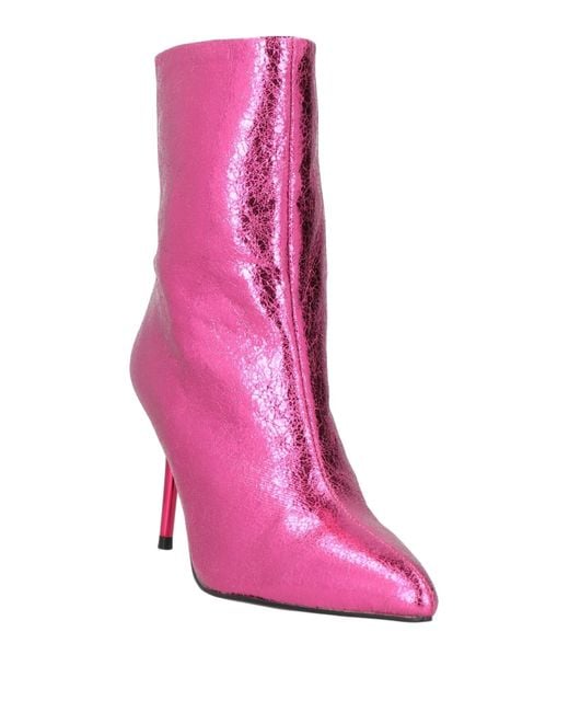 Steve Madden Pink Ankle Boots