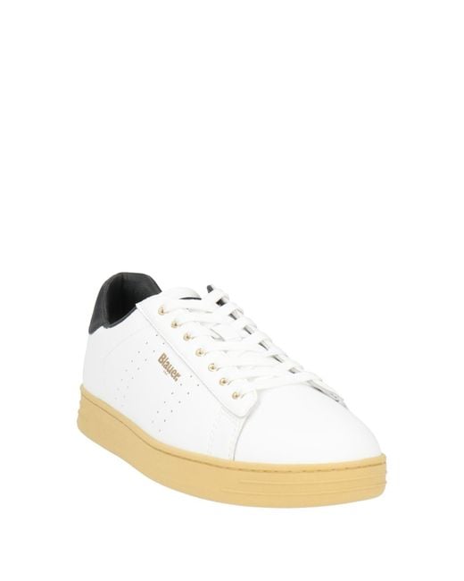 Blauer White Trainers for men