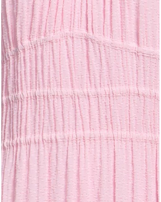 Baum und Pferdgarten Pink Maxi-Kleid