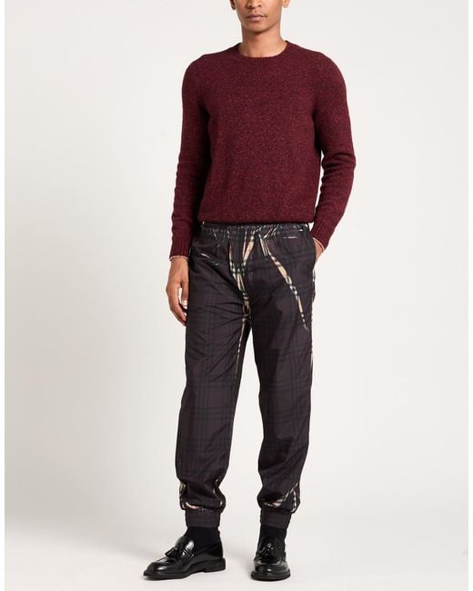 Burberry Blue Pants Polyester for men