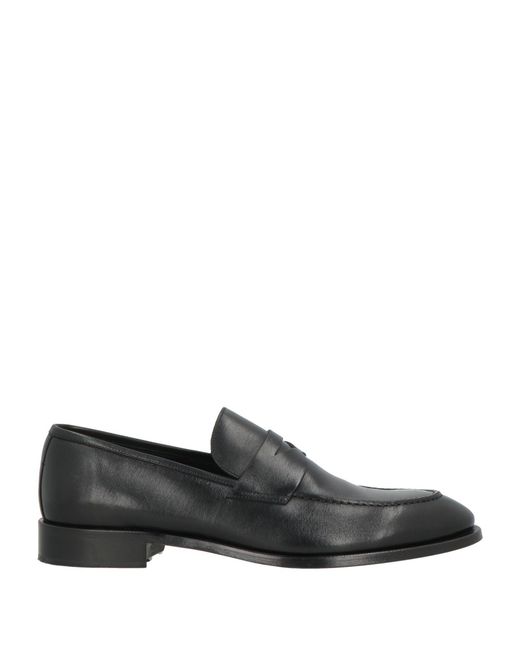 JEROLD WILTON Black Loafers Leather for men
