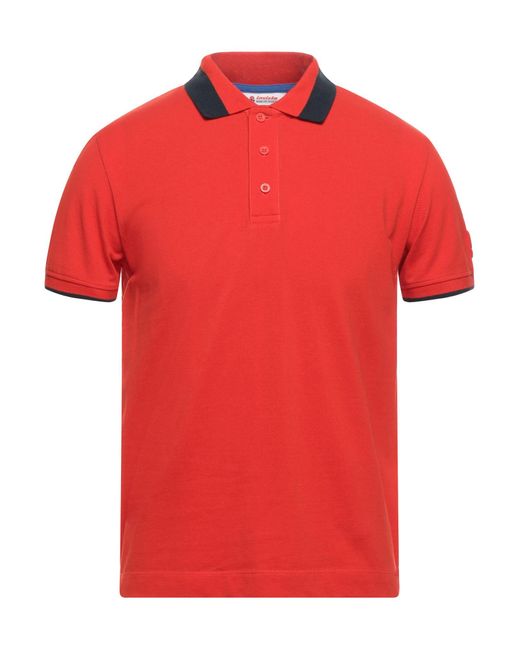 INVICTA WATCH Red Polo Shirt Cotton for men
