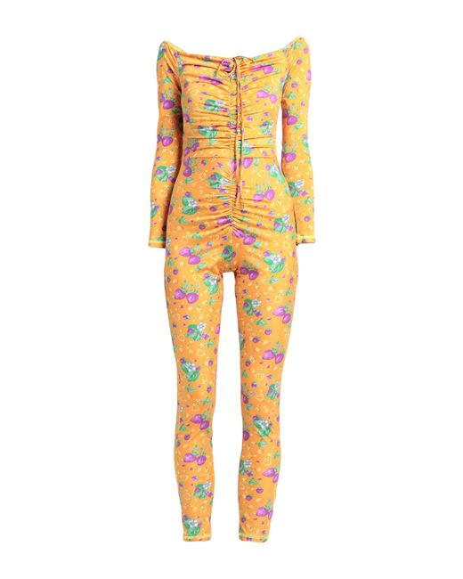 MSGM Yellow Jumpsuit