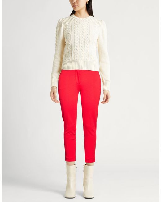 Max Mara Red Trouser