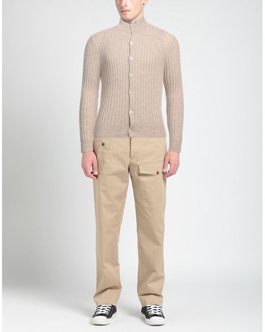 Malo Strickjacke in Natural für Herren