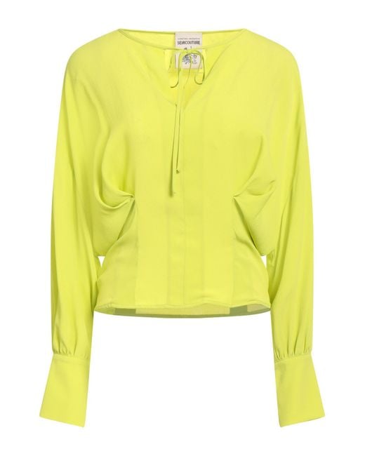 Semicouture Yellow Top
