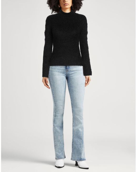 Marni Black Turtleneck Mohair Wool, Polyester
