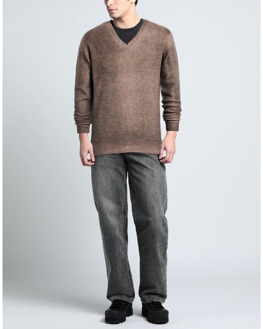 Aragona Brown Sweaters for men