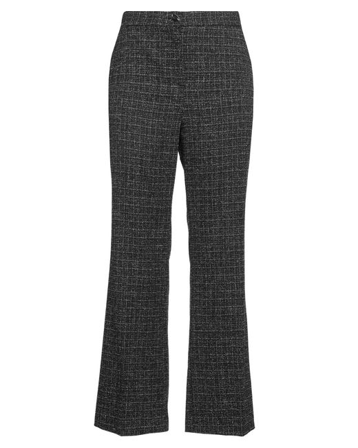 Caroline Biss Gray Pants Polyester, Viscose, Elastane
