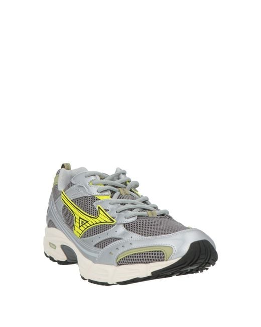 Mizuno Gray Mxr Light Sneakers Textile Fibers for men