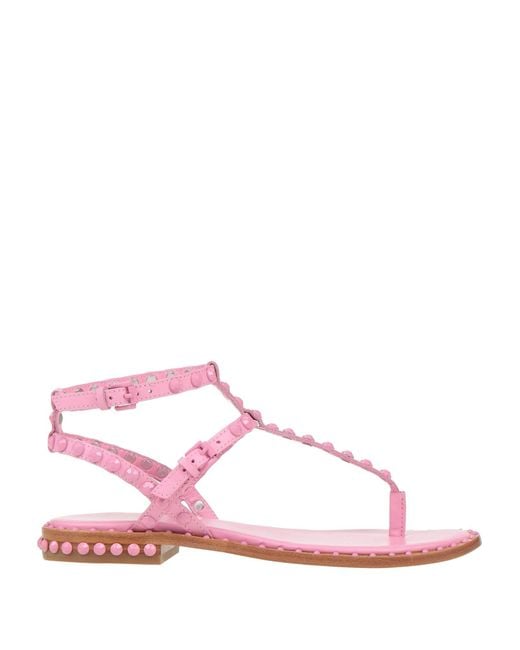 Ash Pink Thong Sandal