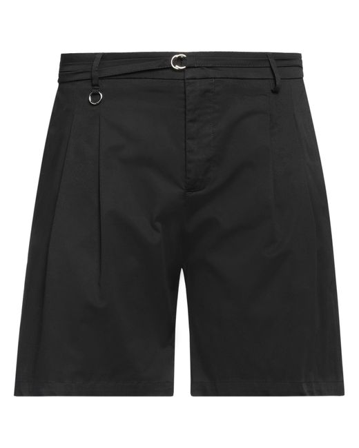 GOLDEN CRAFT 1957 Black Shorts & Bermuda Shorts for men