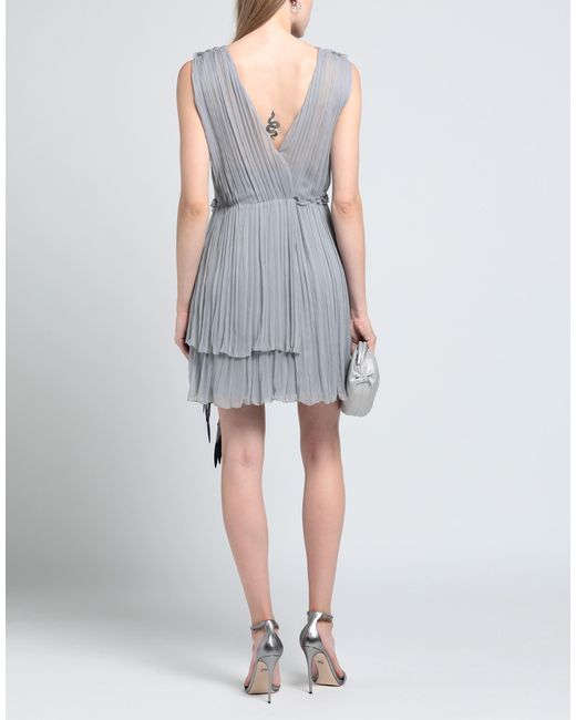 Alberta Ferretti Blue Mini Dress