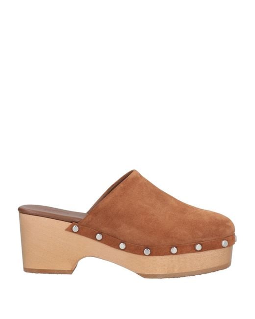 Scholl Brown Mules & Clogs