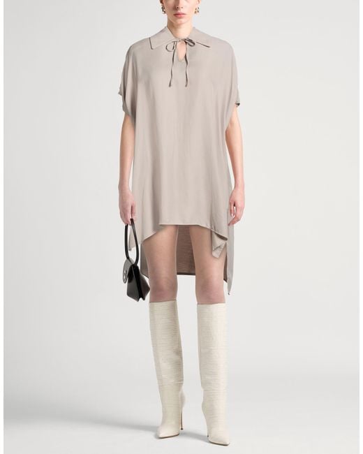Masnada Natural Mini Dress