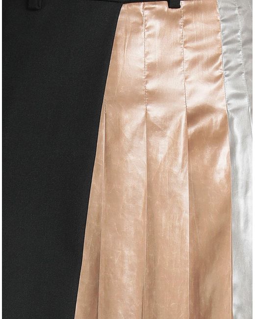 Tela Brown Maxi Skirt Polyester, Virgin Wool, Elastane