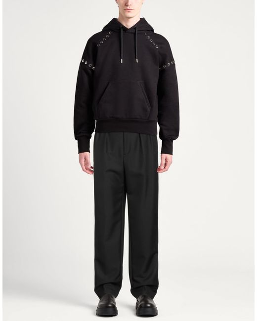 Céline Black Pants Wool, Mohair Wool for men