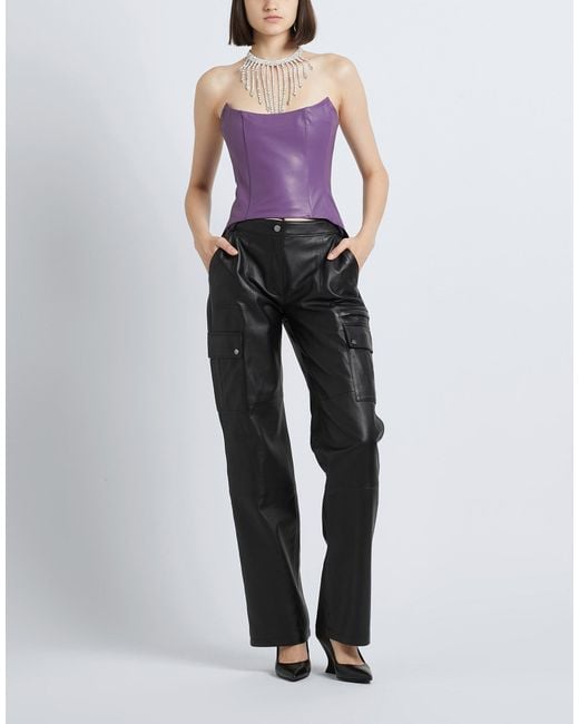8 by YOOX Purple Top