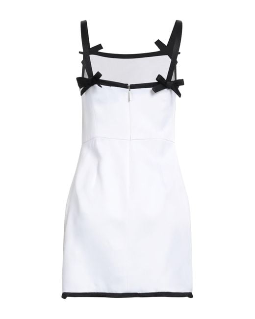 MSGM White Mini Dress