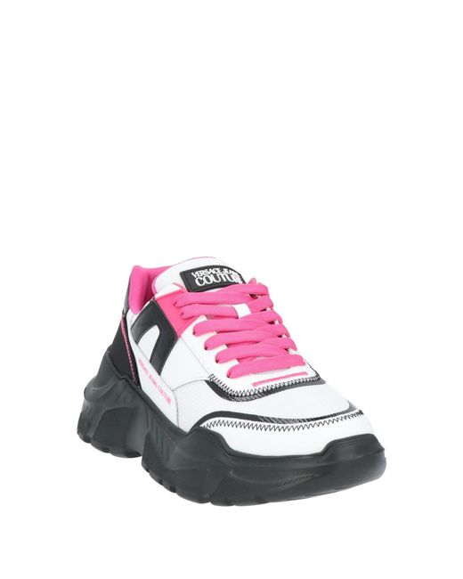 Versace Jeans Couture White Trainers
