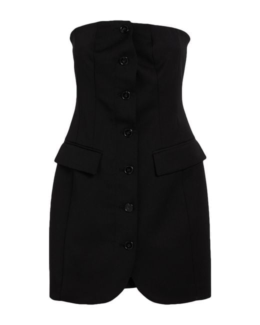 Dondup Black Mini Dress