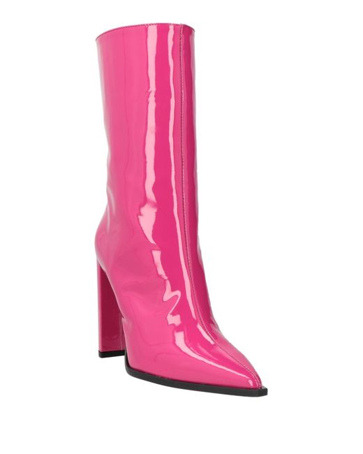 NCUB Pink Ankle Boots