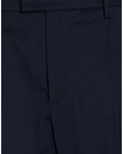 Barena Blue Pants Wool, Elastane for men