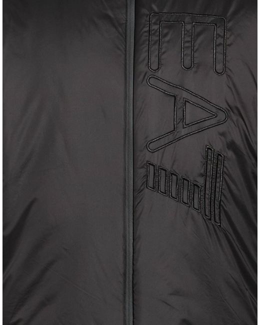 EA7 Black Puffers for men