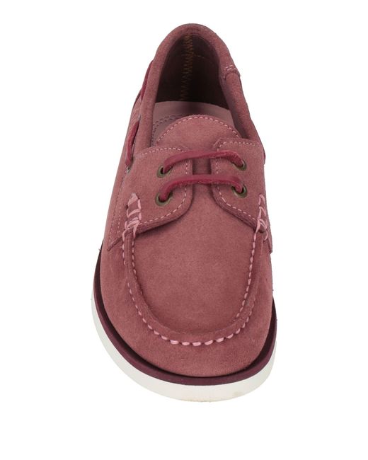 Aigle Purple Loafer