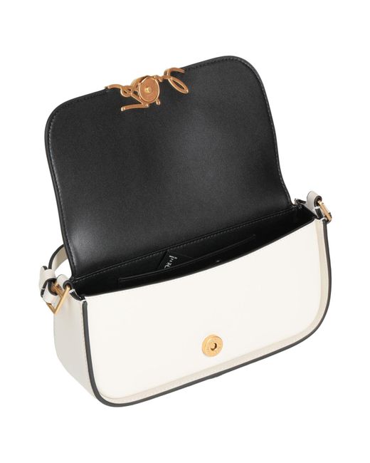 Karl Lagerfeld White Cross-Body Bag
