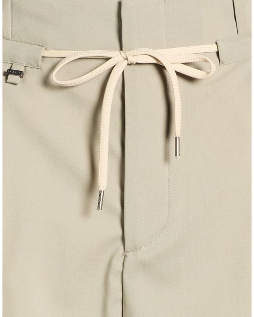 BE ABLE Natural Shorts & Bermuda Shorts Virgin Wool, Polyester, Elastane for men