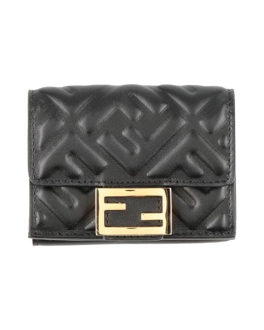 Fendi Gray Wallet