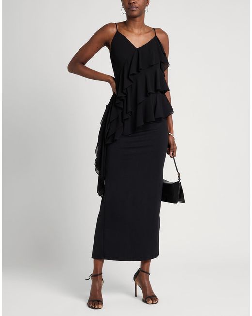 RUE DU BAC Black Top Polyester