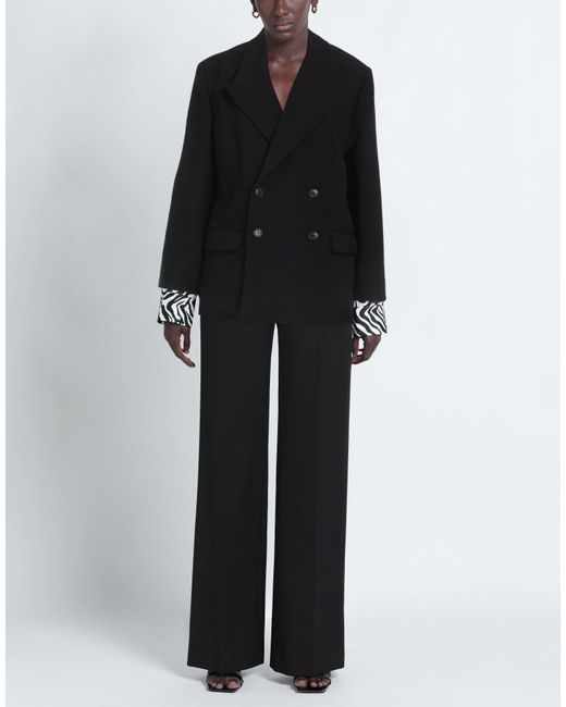 Quira Black Blazer Wool