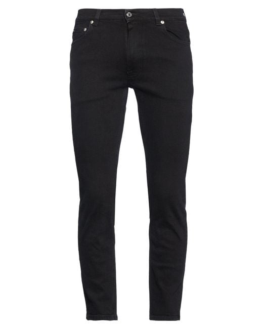 Grifoni Black Jeans Cotton, Elastane for men