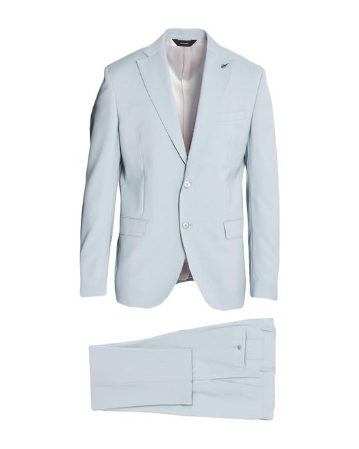 Paoloni Blue Suits for men
