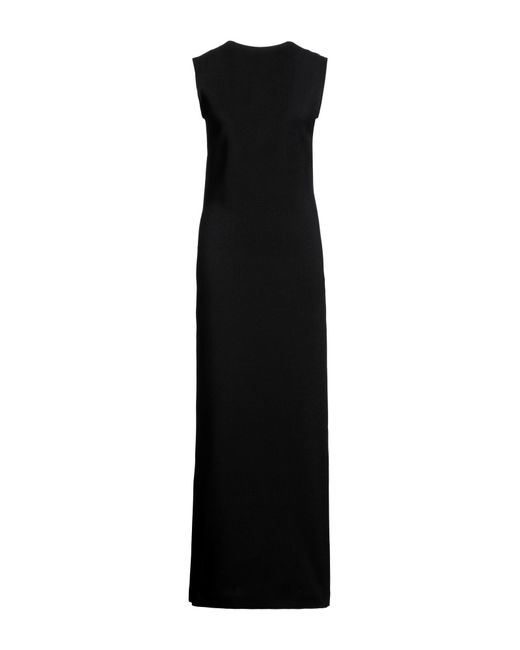Gauchère Black Maxi Dress