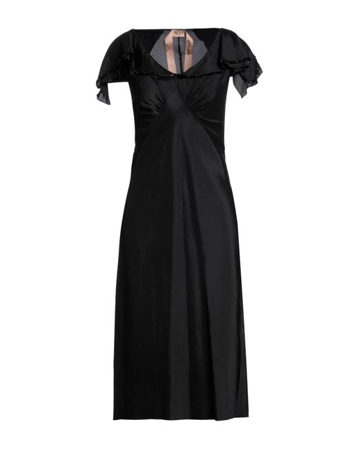 N°21 Black Midi-Kleid
