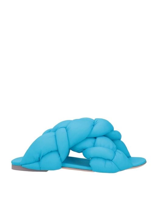 Sebastian Milano Blue Sandals
