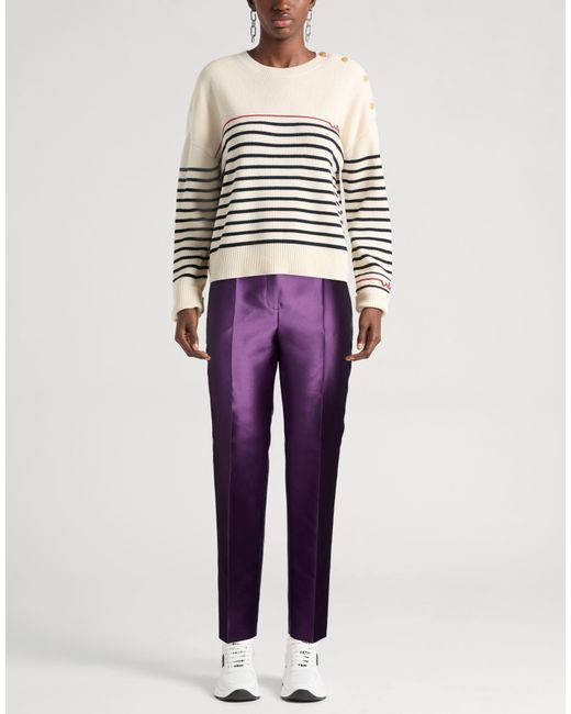 Alberta Ferretti Purple Pants