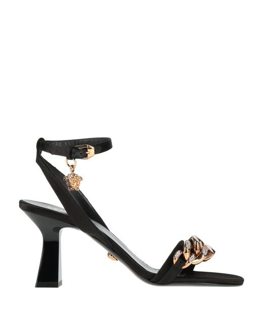 Versace Black Sandals
