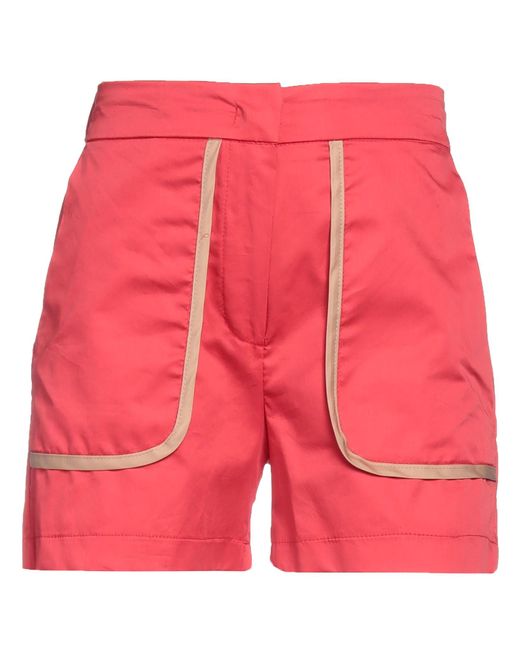 Twenty Easy By Kaos Red Shorts & Bermuda Shorts
