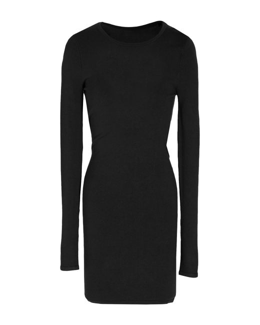 8 by YOOX Black Mini Dress