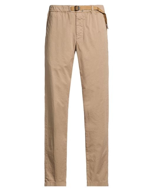 White Sand Natural Pants for men