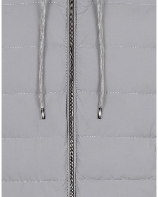 Herno Gray Jacket Virgin Wool, Polyamide, Elastane for men