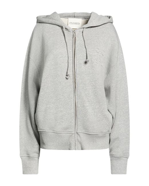 Closed Gray Sweatshirt Cotton, Viscose