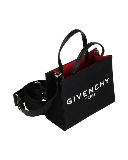 Givenchy Black Handbag Cotton, Linen, Polyresin