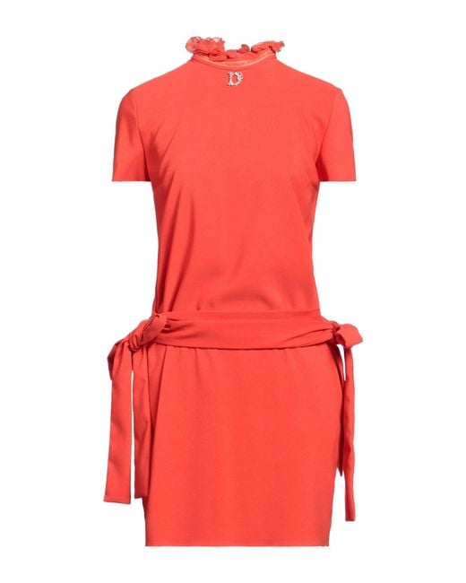 DSquared² Red Mini Dress